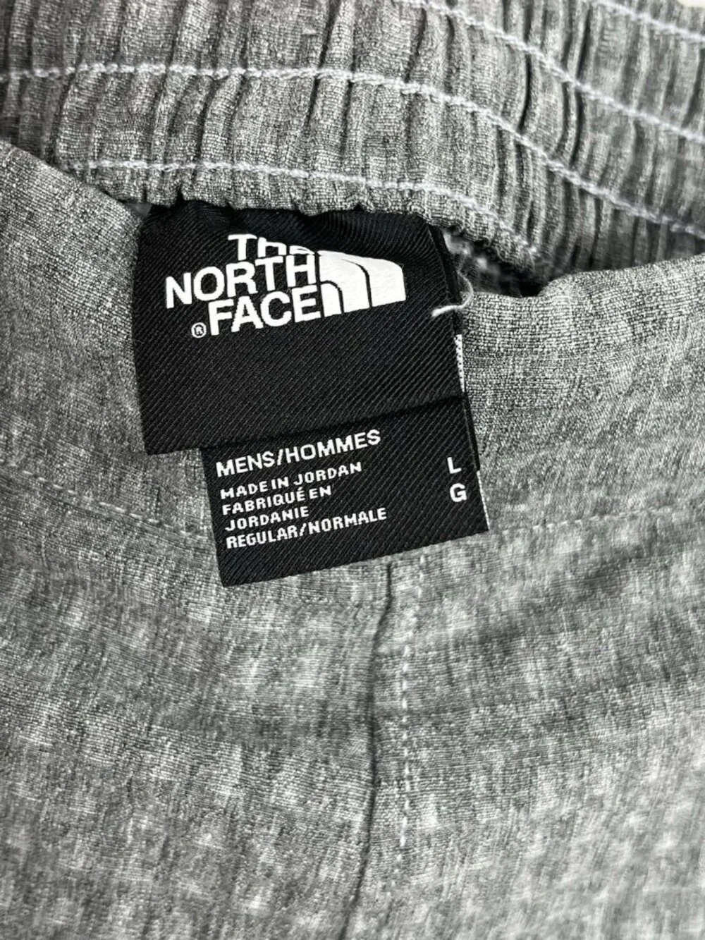 THE NORTH FACE Men's Gray Texture Check Tekware Pants Large